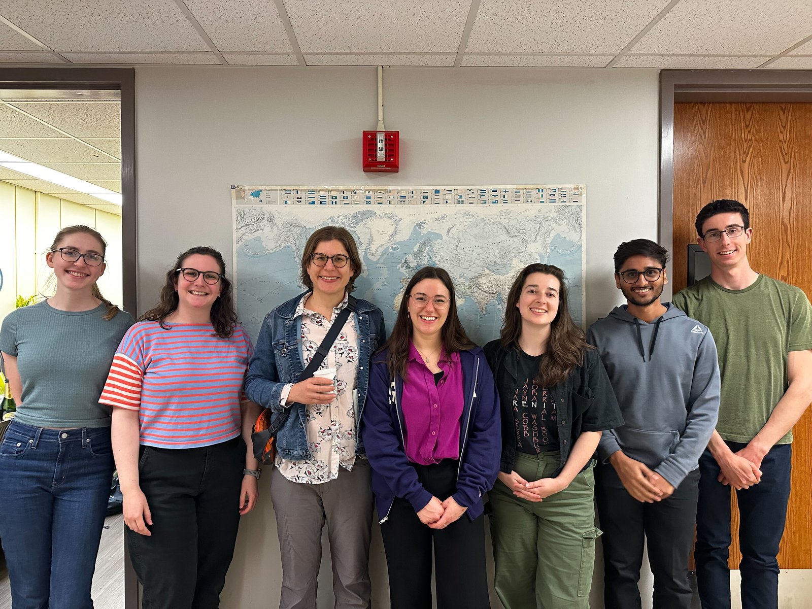 Maria Politi with the Pozzo Research Group after her dissertation defense
